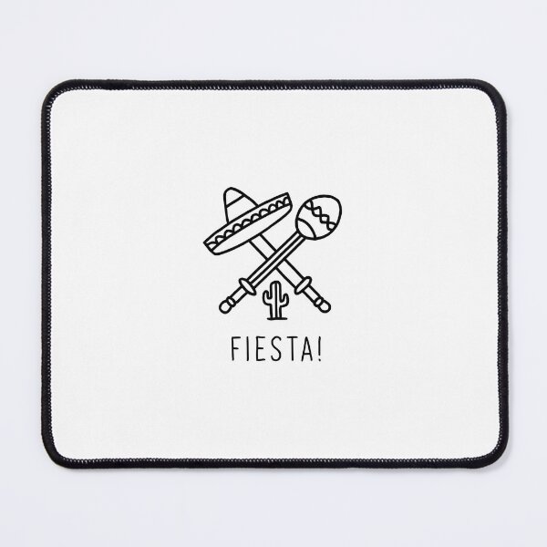 Item preview, Fiesta! Sombrero and Maraca Line Art Illustration designed and sold by Itsheartshop.