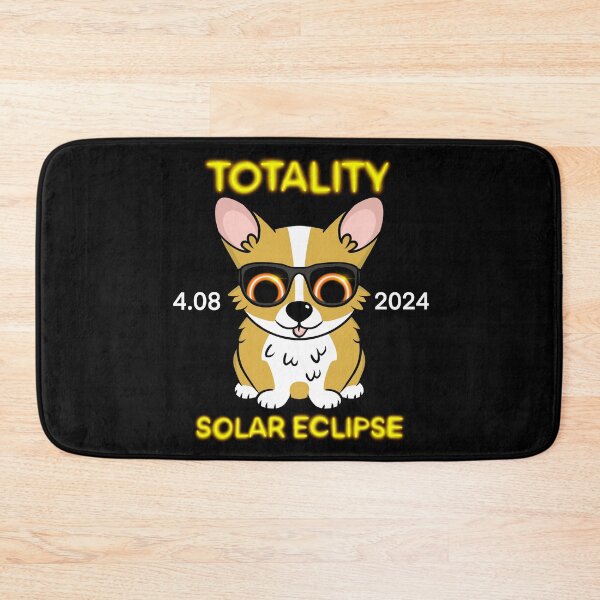 Item preview, Solar Eclipse Corgi designed and sold by DrawsCutePaws.