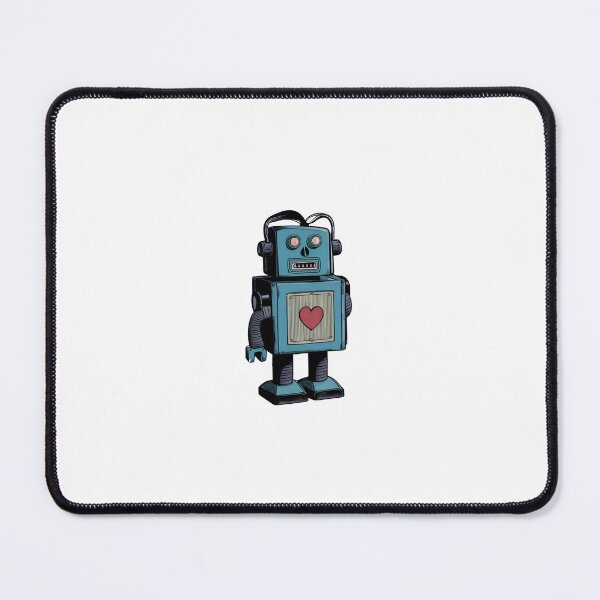 Item preview, Vintage Robot with Heart Head designed and sold by Itsheartshop.