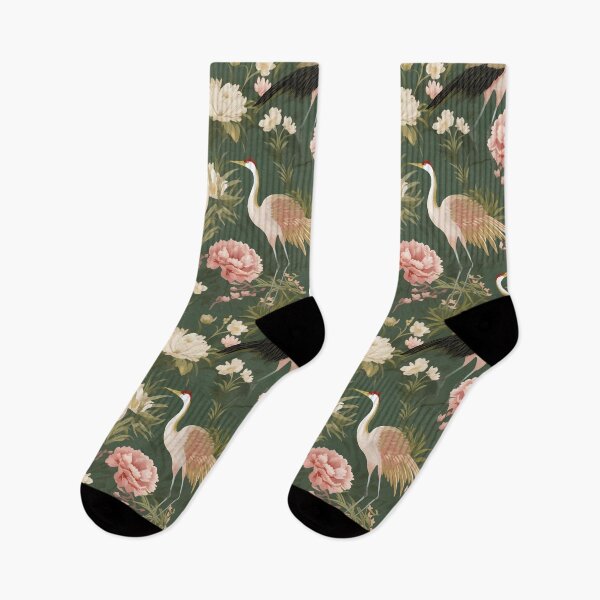 Item preview, Heron Floral Tropical Haven designed and sold by meggydesigns.