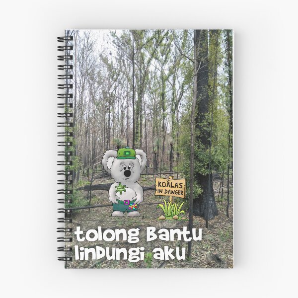 Item preview, Australian Koala pleading Indonesia for help  designed and sold by ClarkChris.