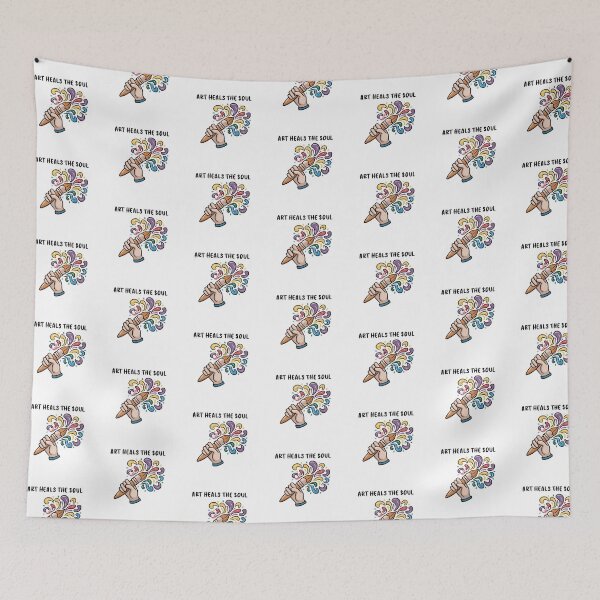 Item preview, Art Heals the Soul - Vibrant Paintbrush Splash Design designed and sold by Itsheartshop.