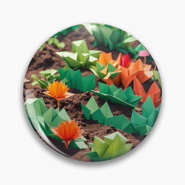 Item preview, Origami Art - Garden Bounty: The Veggie Patch designed and sold by ArtfulFolds.