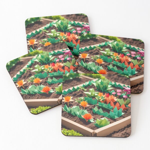 Item preview, Origami Art - Garden Bounty: The Veggie Patch designed and sold by ArtfulFolds.