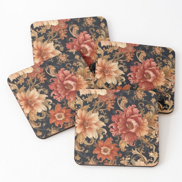 Item preview, Digital Baroque Florals Pattern Print Design designed and sold by imanshu.