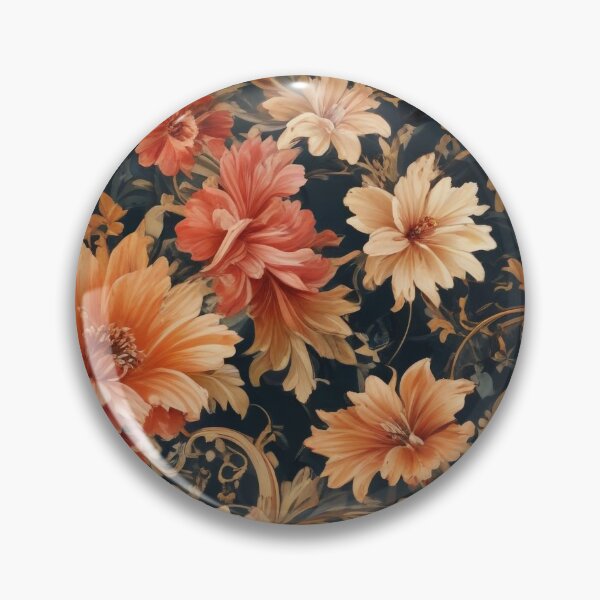 Item preview, Digital Baroque Florals Pattern Print Design designed and sold by imanshu.