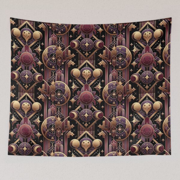 Item preview, space pattern designed and sold by TEEJAMBOREE.
