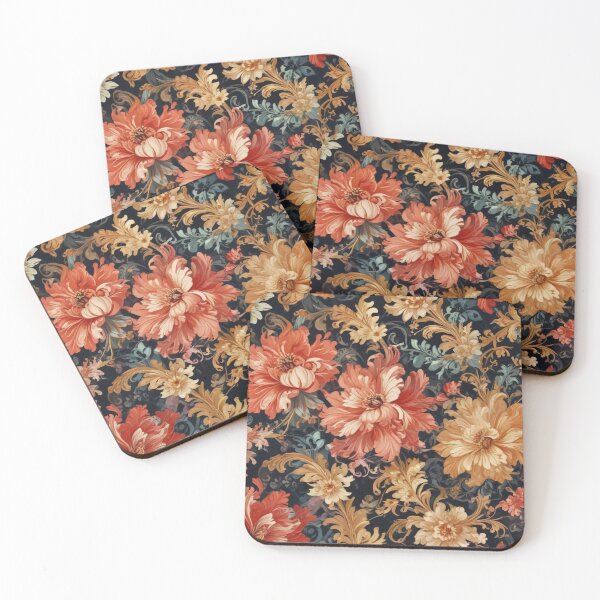 Item preview, Digital Baroque Florals Pattern Print Design designed and sold by imanshu.