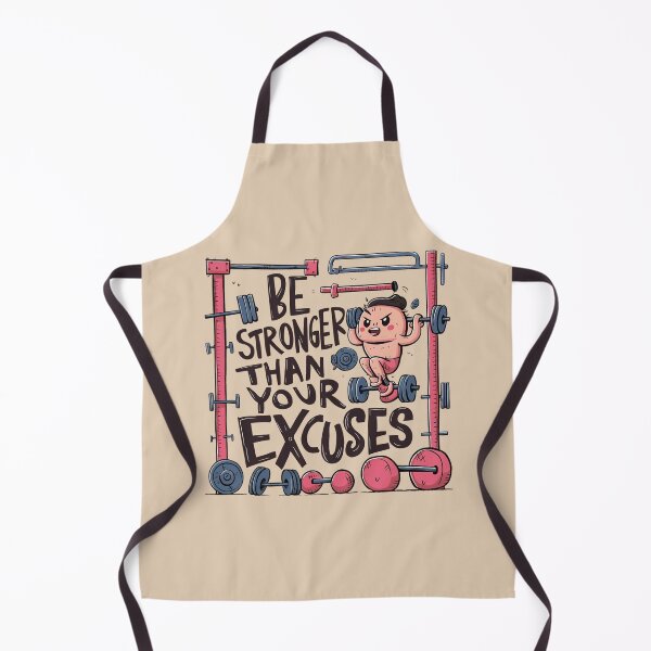 Item preview, Be Stronger Than Your Excuses designed and sold by Hairball-Pets.