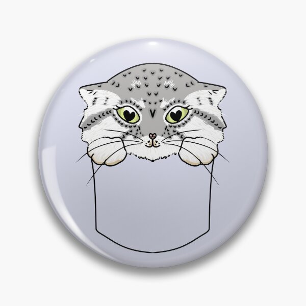 Item preview, Manul Cat in the Pocket designed and sold by HugSomeNettles.