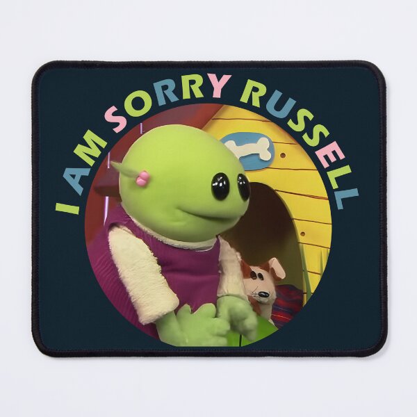 Item preview, I am Sorry Russell Did It Mona's Mishap: Nanalan Blaming Russell for the Broken Cat Statue designed and sold by FEBRICAST.