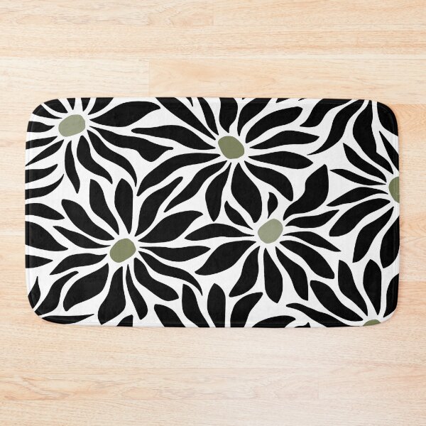 Item preview, Abstract home decorating minimalist flower line art wall poster designed and sold by jayne0524.