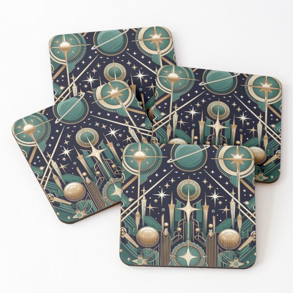 Item preview, space pattern designed and sold by TEEJAMBOREE.