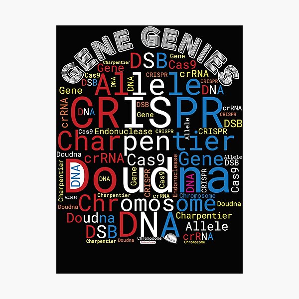 Item preview, Gene Genius - Nobel Winning CRISPR Belles  designed and sold by AllTheus AllTheus.