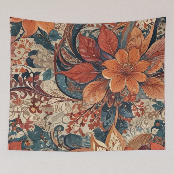 Item preview, Digital Ornamental Florals Pattern Print Design designed and sold by imanshu.