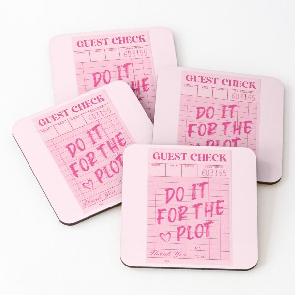 Item preview, Guest Check Do It For The Plot designed and sold by AestheticAnnette.