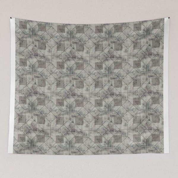 Item preview, Copy of geometric distressed background	 designed and sold by Alessandro Remo Mazzoni Remotextiles.