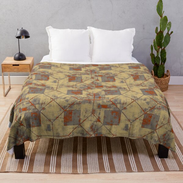 Item preview, Geometric distressed background red designed and sold by Alessandro Remo Mazzoni Remotextiles.