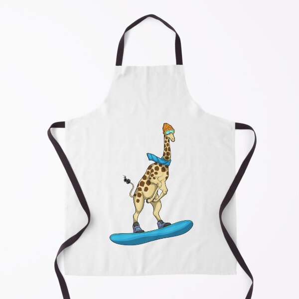 Item preview, Giraffe Snowboard Winter sports designed and sold by Snabdesign84.