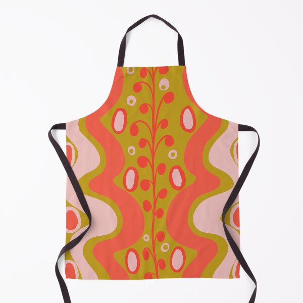 Item preview, PIRTSAKKA Collection with peachy orange and green colors designed and sold by LuovaSieluART.
