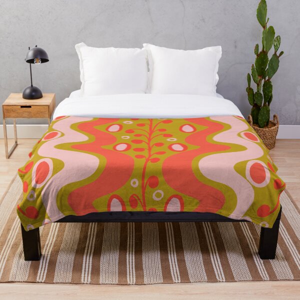 Item preview, PIRTSAKKA Collection with peachy orange and green colors designed and sold by LuovaSieluART.