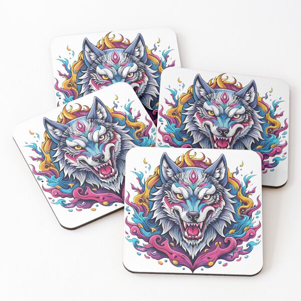 Item preview, angry wolf designed and sold by Arextr.