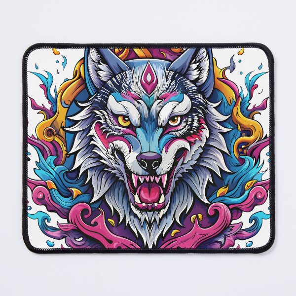 Item preview, angry wolf designed and sold by Arextr.