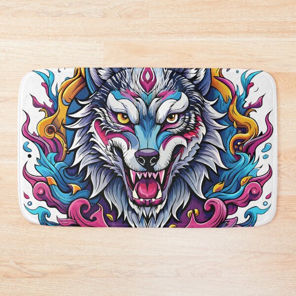 Item preview, angry wolf designed and sold by Arextr.