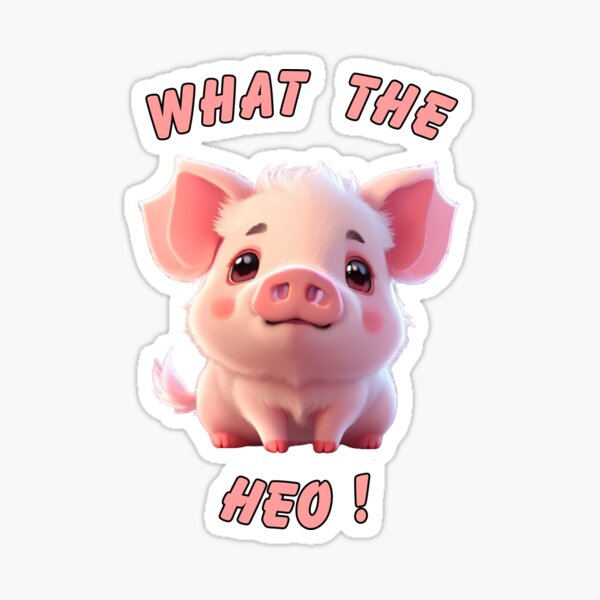 Item preview, What the Heo ! designed and sold by KCNguyenDesigns.