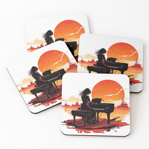 Item preview, Symphony of Sunset: A Woman and Her Music designed and sold by Colorful-Garden.