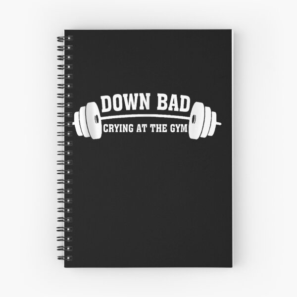 Item preview, Down Bad Crying At The Gym designed and sold by studiopekepeke.