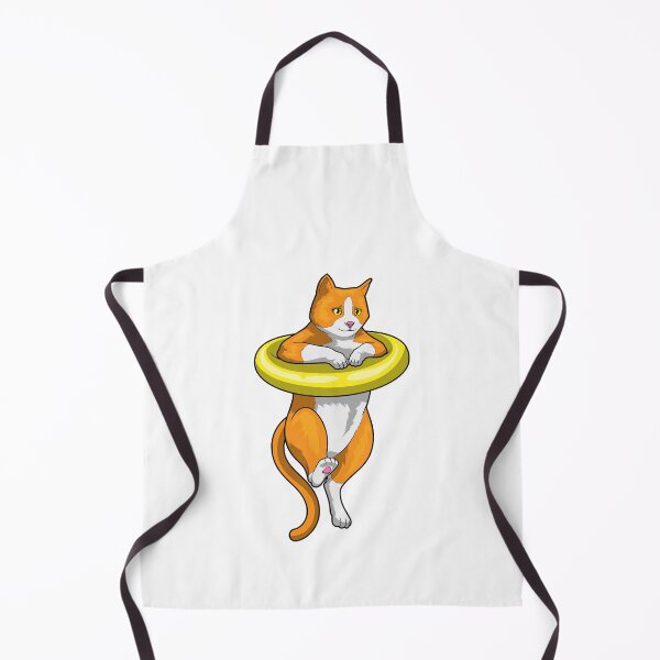 Item preview, Cat Swimming Swim ring designed and sold by Snabdesign84.