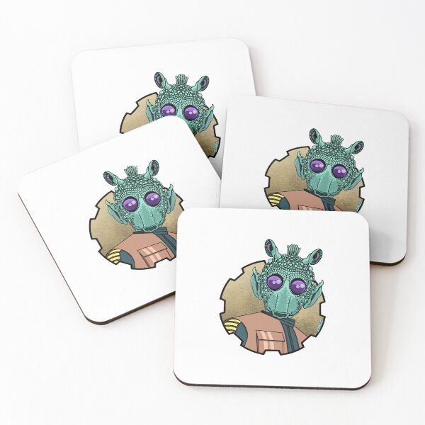 Item preview, Greedo Bounty Hunter designed and sold by Dark-Inks.