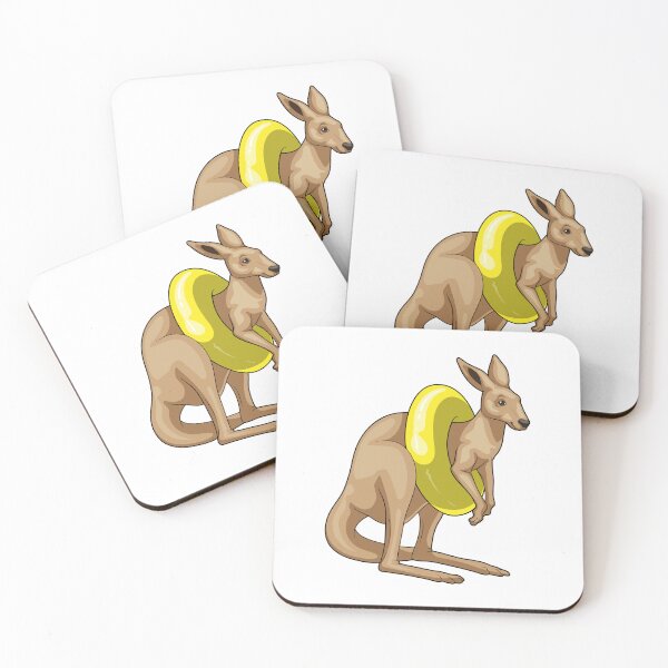 Item preview, Kangaroo Swimming Swim ring designed and sold by Snabdesign84.