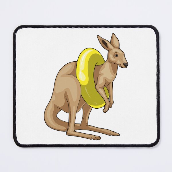 Item preview, Kangaroo Swimming Inflatable float Summer designed and sold by Snabdesign84.