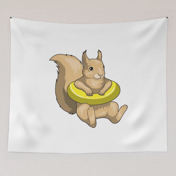 Item preview, Squirrel Swimming Swim ring designed and sold by Snabdesign84.