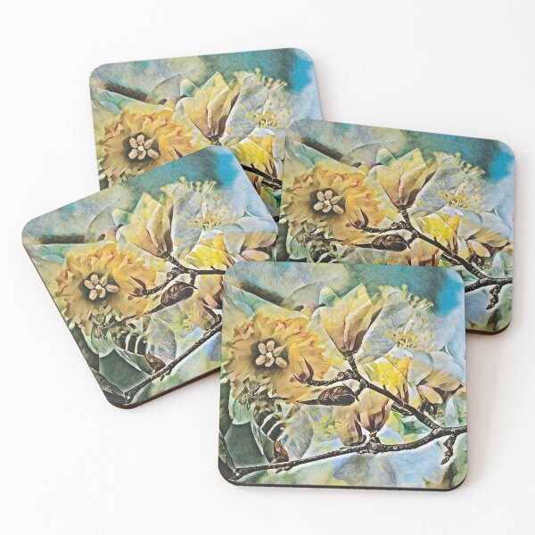 Item preview, Narciso entre magnolias designed and sold by n-dee-s.
