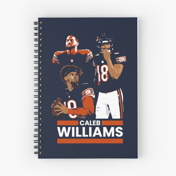 Aperçu de l'œuvre Da Bears a inspiré l’œuvre de Caleb Williams Chicago QB #18 créée et vendue par Bear Creative.