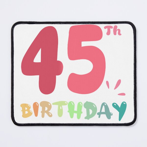 Item preview, Happy 45th Birthday designed and sold by SimpleP.