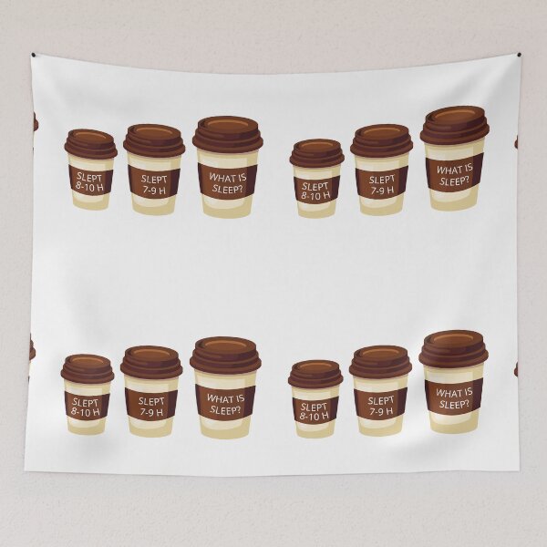 Item preview, What is sleep? Size of coffee. designed and sold by UnCoverDesign.
