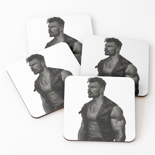 Item preview, Bad boy biker Tom of Finland Vintage designed and sold by Kynaios.