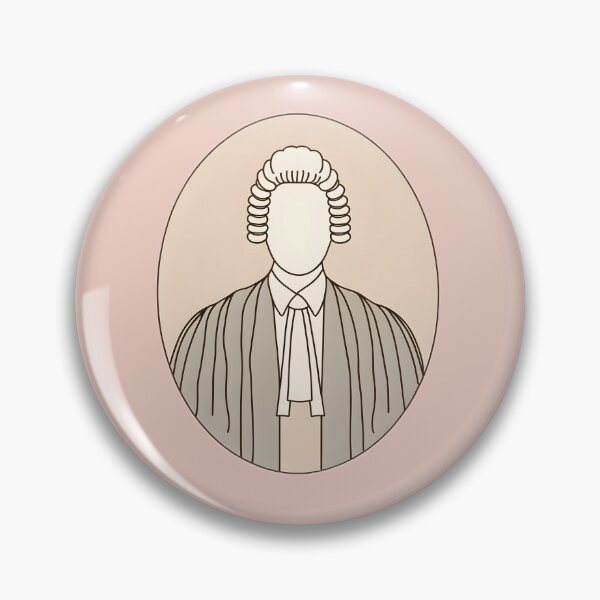 Item preview, Barrister's Portrait: The Emblem of Advocacy designed and sold by HolyHuesGallery.