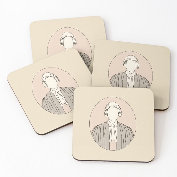 Item preview, Barrister's Portrait: The Emblem of Advocacy designed and sold by HolyHuesGallery.