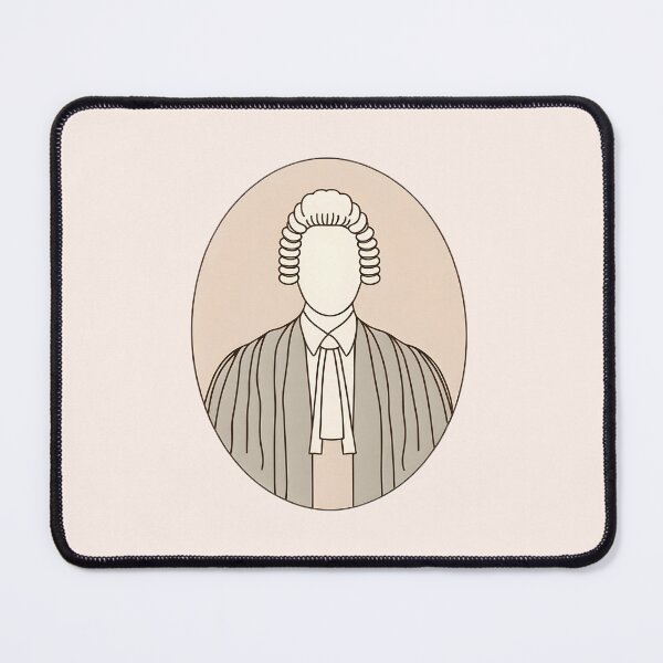 Item preview, Barrister's Portrait: The Emblem of Advocacy designed and sold by HolyHuesGallery.
