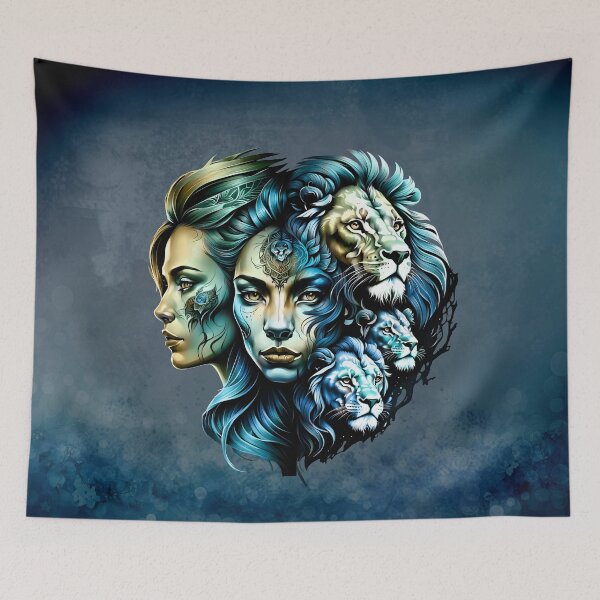 Item preview, The Powerful  Lions designed and sold by nicky2342.