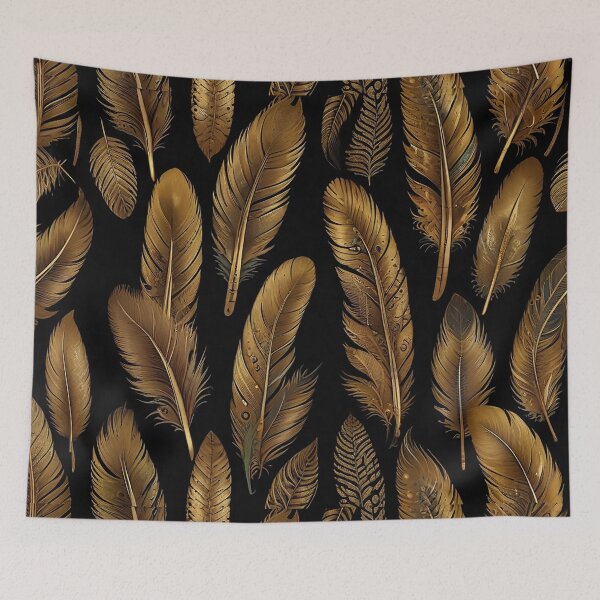 Item preview, Gold Feathers designed and sold by likbatonboot.