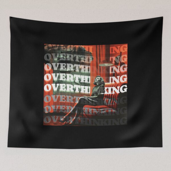 Item preview, Overthinking Retro comic Vintage art designed and sold by Anbe_design.