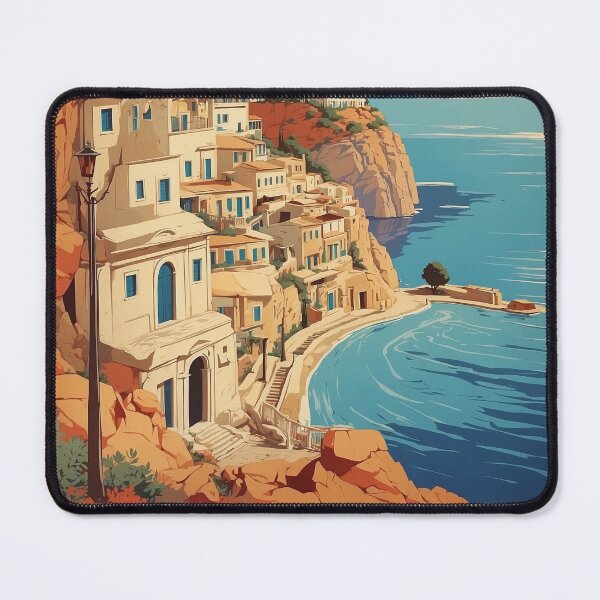 Item preview, Ampelokipoi Greece Vintage Travel Tourism designed and sold by TravelersGems.