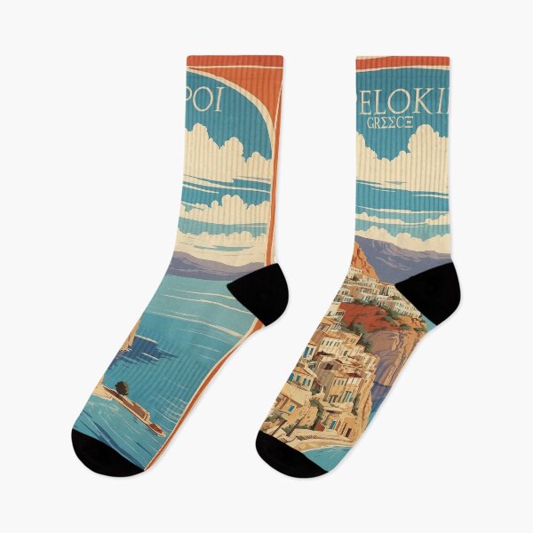 Item preview, Ampelokipoi Greece Vintage Travel Tourism  designed and sold by TravelersGems.