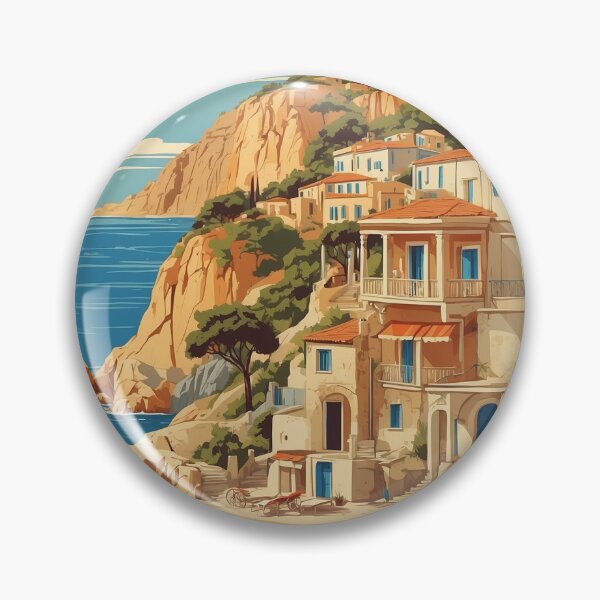Item preview, Amaliada Greece Vintage Travel Tourism  designed and sold by TravelersGems.